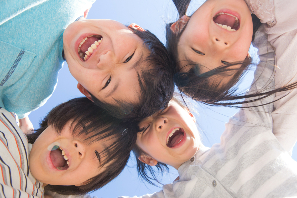 健康的な子どもの歯